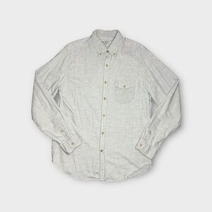 J. Crew Light Pale Gray Button Down Woven Shirt